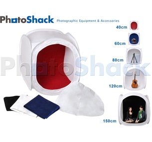 Light cube tent with 4 backgrounds 40cm